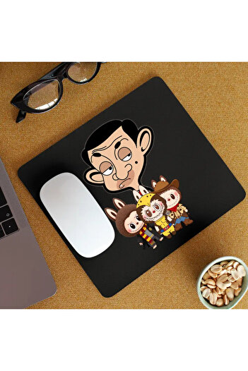 OEM Mr Bean Labubu Mousepad