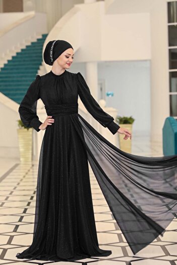 Raika Moda Şık Tasarım Tül Kübra Abiye