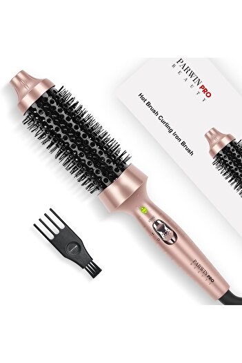 PARWIN PRO BEAUTY Thermal Brush, 1.3"/35mm Heated Round Brush for Blowout Look, Ionic Hot Brush