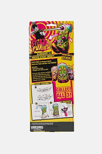 Zing Stiky Punx Tiger Slingshot Rocking Sticky Target
