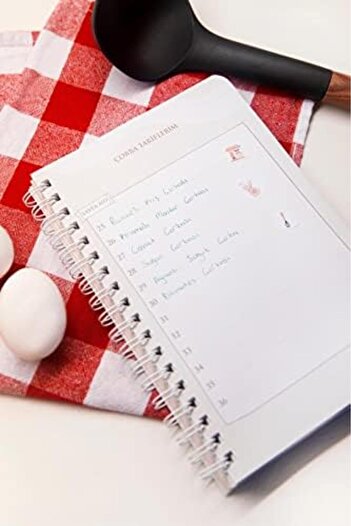 STOREMAX Snshop Color Cookbook with Visual Spiral Binding Mint 467437