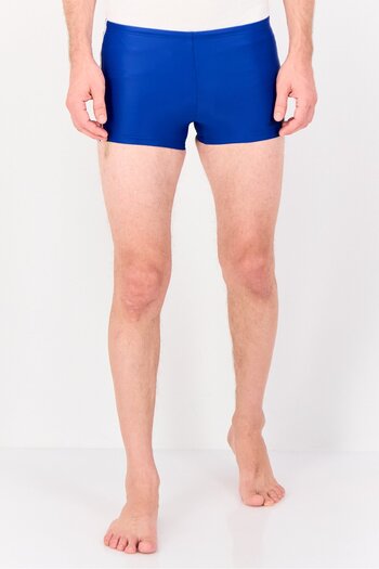 adidas Men Brand Logo Swimwear Shorts, Blue