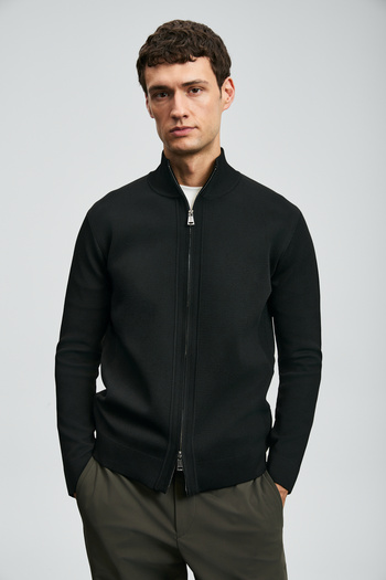 Lufian Enrico Men's Cardigan Black
