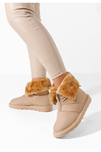 B T Shoes Γυναικείες Μπότες Χιονιού Arenosa V2 Χακι