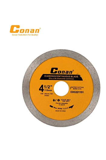CONAN 4.5" Diamond Stone Cutting Disc – Model COC221151