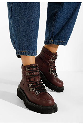 B T Shoes Women's boots, Meagan, grenadine
