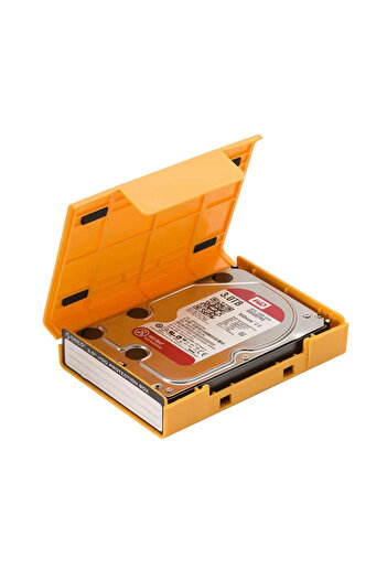 choice2 Yellow ORICO PHP-35 hard drive box shockproof storage bag 3.5 inch hard drive protection box protect