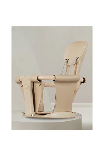 Flippy Foldable Stroller 1-3 Years Reversible 4 Wheels, Aluminum+Plastic+Textile, 52x42x90cm, Beige