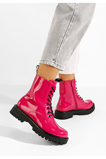 B T Shoes Αρβυλάκια γυναικεία Lemivia φούξια