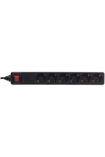 STOREMAX Sersashop Surge Protected Socket, 2m, Black 266450