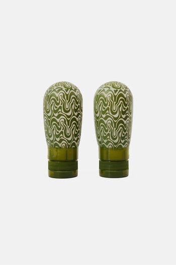 Miamica 2Pcs Silicone Travel Bottle Set 3oz, Multicolor