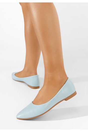 B T Shoes Balerini dama Genevieve bleu
