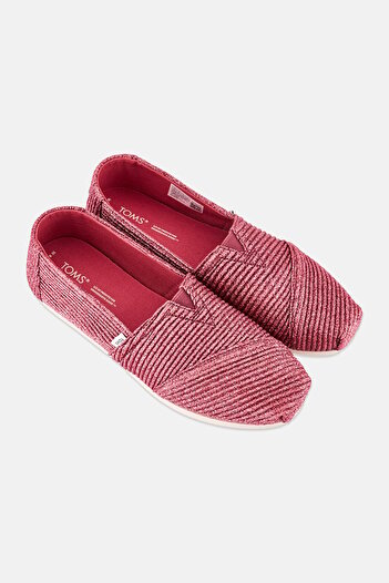 Toms Women Alpargate Slip On Casual Shoes, Dark Rose
