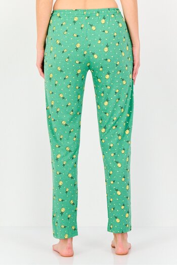 Zivame Women 2 Pack Allover Print Drawstring Pyjama Pants, Multicolor
