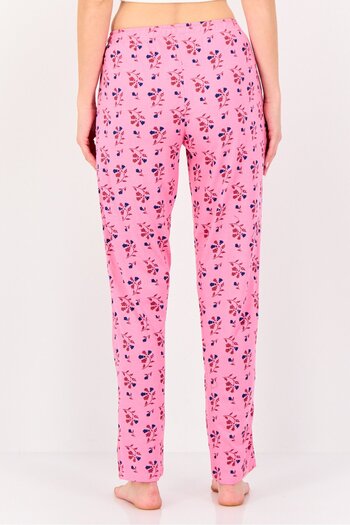 Zivame Women 2 Pcs Floral Print Drawstring Pajama Pant, Multicolor