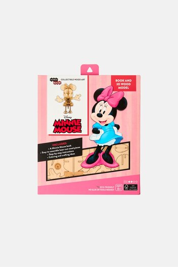 Incredi Builds Walt Disney Minnie Mouse Deluxe Book And 3D Model Set