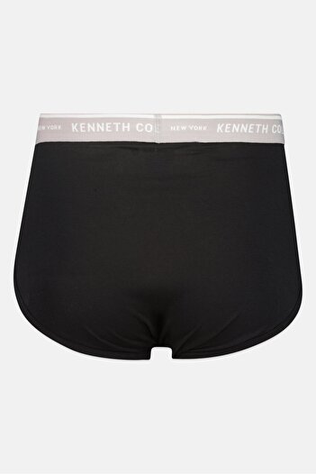 Kenneth Cole Men 2 Pieces Brand Logo Briefs, Black