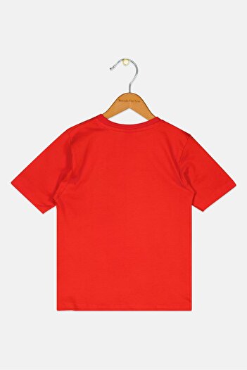 Marvel x Avengers Kids Boy Short Sleeve Iron Man Print T-Shirt, Red