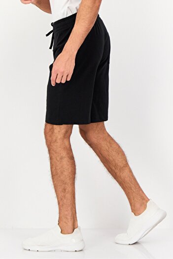 English Laundry Men Solid Basic Shorts, Black