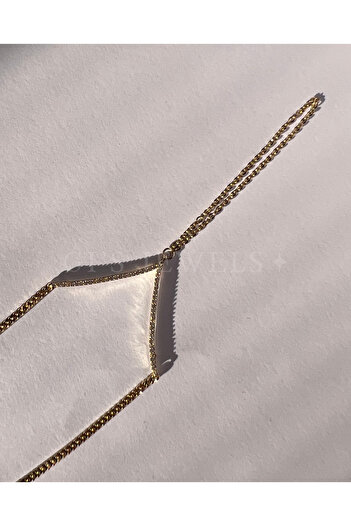 Generic Altın Renk Taşlı Şahmeran