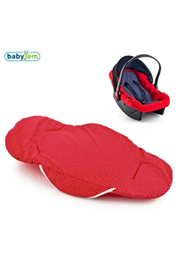 Babyjem Reductor scaun auto 0-13 kg (Culoare: Alb)