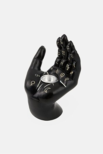 Puckator Decorative Polyresin Incense Cone Burner, Black
