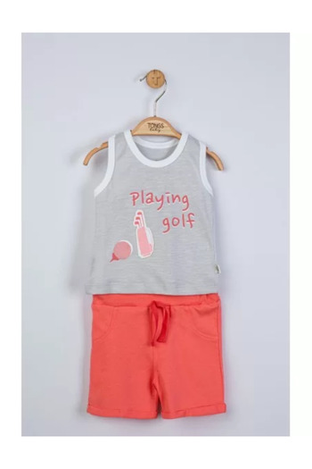 Tongs Baby Two-piece set Playing Golf for boys, Tongs baby