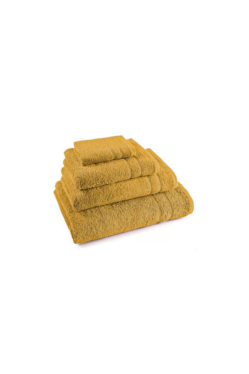 JollyMag Set 12 towels 100% Cotton, size 50 x 100 cm, Color Orange, Premium Quality, HEIMTEX Germany