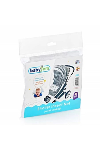 Babyjem Universal insect net for stroller, (Color: Black)