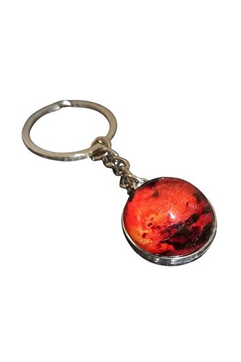 escoines koleksiyon Escoines 3996368B714Ac8Bf14 Solar System Unisex Noctilucent Planet Keychain