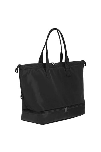 AB HOMES Waterproof Black Tote Bag AB HOMES with Laptop Compartment, Large Handles, 67x24x48 cm