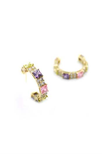 Royaleks Jewelled Earrings - Gold