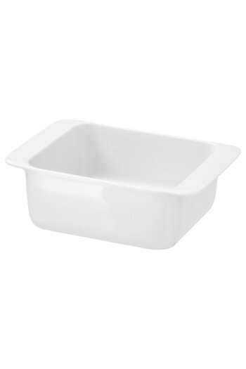 IKEA 365+ Oven Dish, White, 18 x 13 cm