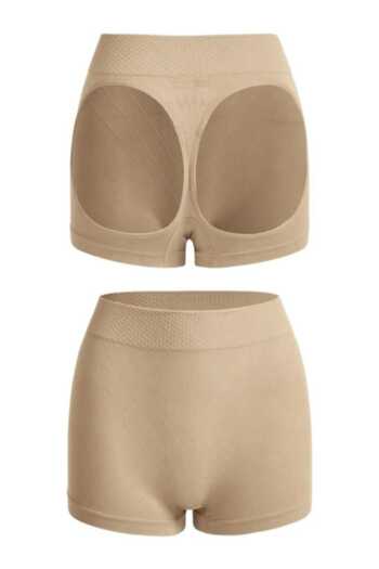 Fstyle Lower abdominal compression and body shaping garment with open back design