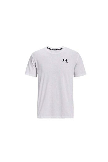 Under Armour Ανδρικό μπλουζάκι M Logo Emb Heavyweight Ss 1373997-100
