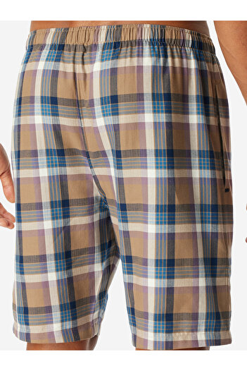 Schiesser Pyjamahose Bermuda - Mix + Relax Schlaf-Hose Pyjama Schlafmode