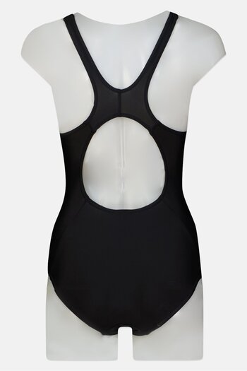 SPEEDO Women Brand Logo One Piece, Black