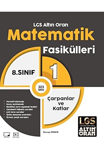 Bloomsbury 8. Fascicule de matematică de gradul LGS Golden Ratio 1 + hârtie adezivă pentru note