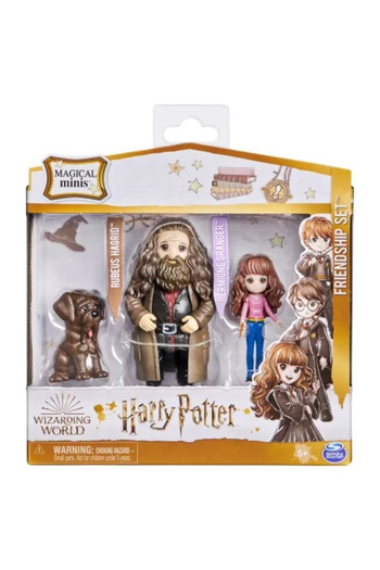 Harry Potter HARRY POTTER SET 2 FIGURINES RUBEUS HAGRID AND HERMIONE GRANGER
