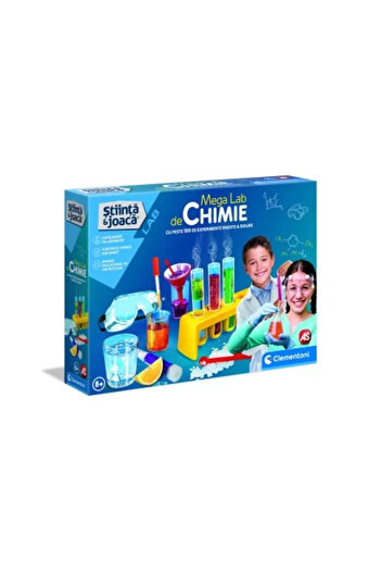 CLEMENTONI Mega Lab de Chimie Știința și Joaca