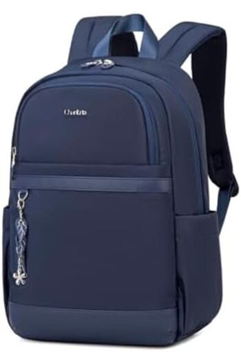 Chantria Small Backpack for Women 13L Compact 14-inch Laptop Backpack Multi-pocket Water-resistant S