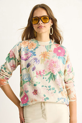 Bianco Lucci Women's Piece Knitwear Sweater