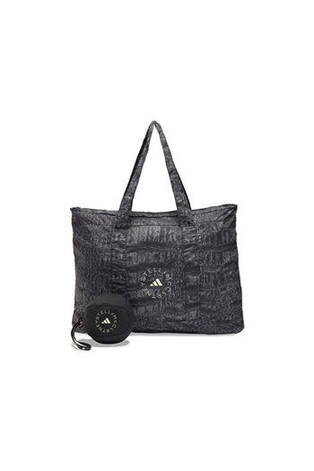 adidas By Stella Mccartney Pckbl Tt P Shoulder Bag - Width: 58 Cm, Length: 40 Cm, Depth: 19 cm Jm8501 Black