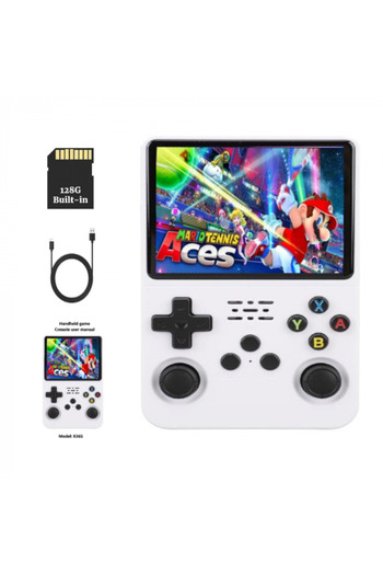 FRAMMINO Retro Portable Gaming Console FRAMMINO®, Air Version with 22682 Games, 128 GB