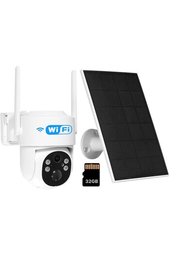 MOES WiFi Security Camera 4MP HD, 355° Pan 90° Tilt, Two-Way Audio, Night Vision, AI Motion Detect