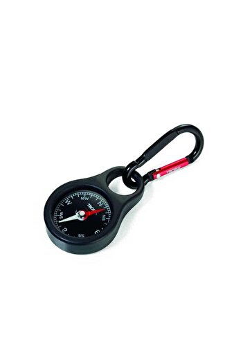 Troika Road Sign Compass Keychain