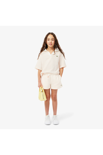 Lacoste Kız Çocuk Bej Şort