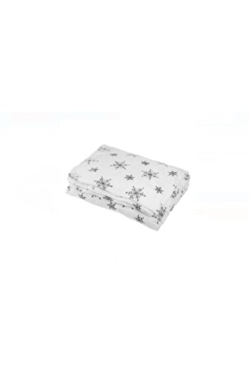 OEM Fluffy velvet double blanket, size 160 x 130 cm, Snowflakes