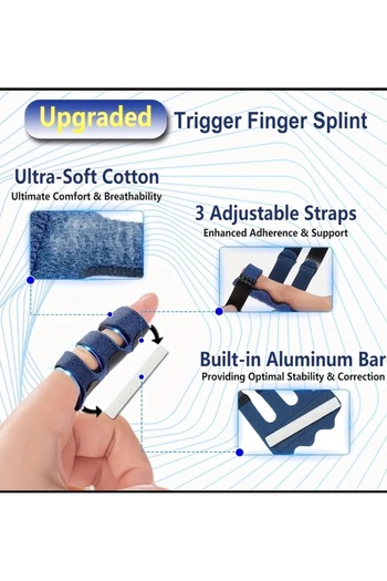 ORGANICYOU Yiwu 4-Pack Finger Holder Finger Straightener Middle Finger/Ring Finger/Inner Finger