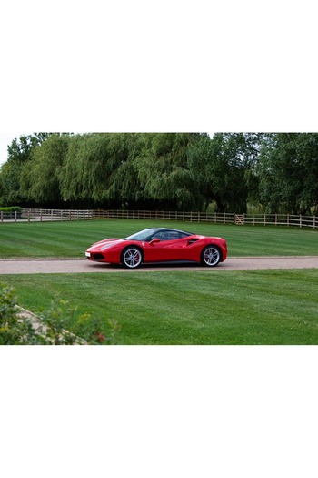 Alista Home Decorative wall painting with wooden frame, 33cm x 24cm, car5556